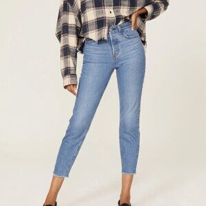 Levi's Blue Wedgie Icon Jeans